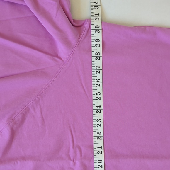 NWT All in Motion French Terry Crew Neck Sweatshirt Plus 3X Purple Thumb Holes - Picture 15 of 16